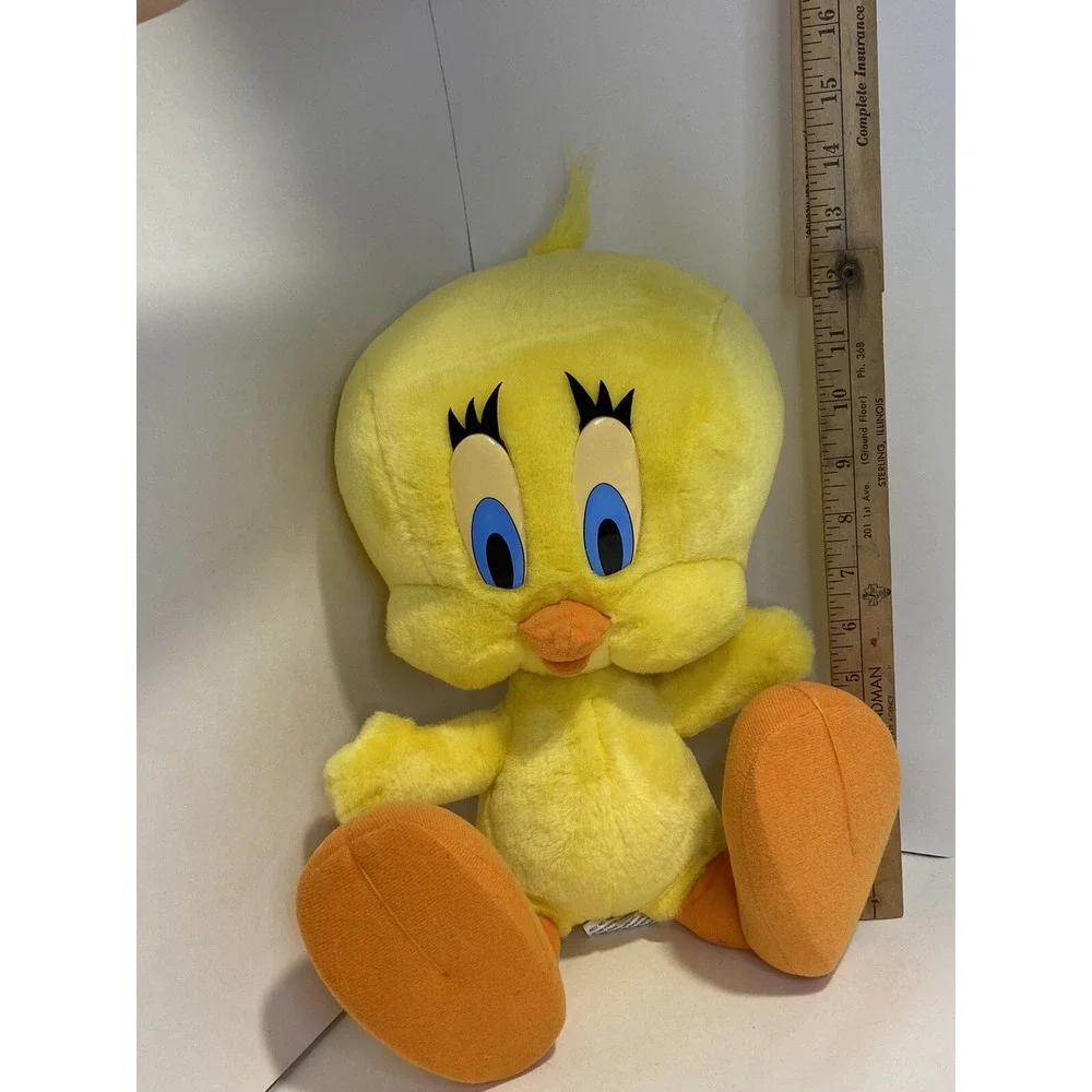 LOONEY TUNES TWEETY BIRD WARNER BROS Six Flags PLUSH STUFF ANIMALS LARGE 1997